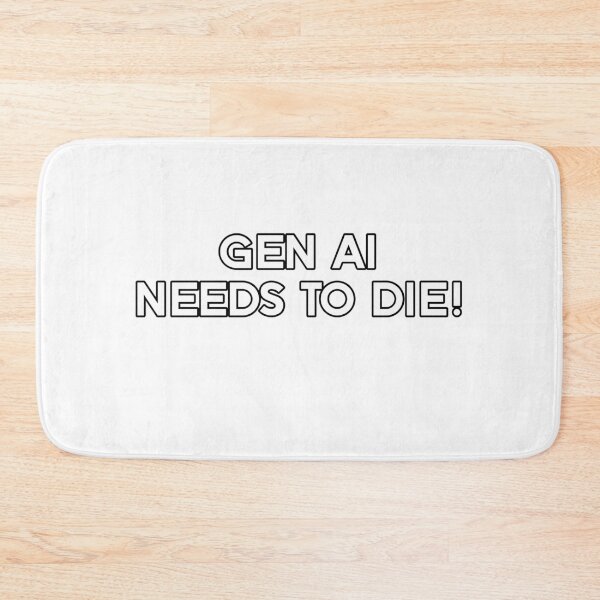 Item preview, Gen AI Needs to Die! - Original Print designed and sold by DesignsByADiva.