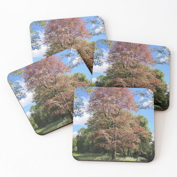 Item preview, Sunlit Autumn Tree Nature Landscape Peaceful Outdoor Scene designed and sold by TheMarketplaceworld.
