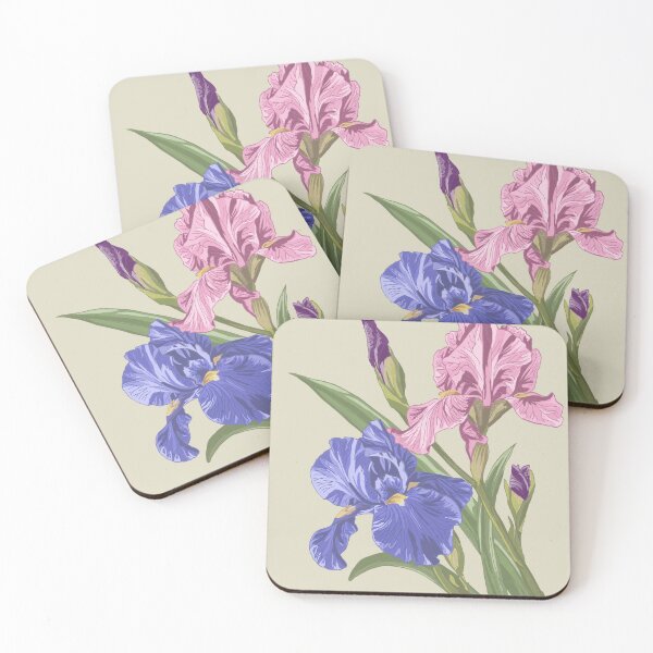 Artikelvorschau, Irisblüten entworfen und verkauft von LizzybeeeDesigns.
