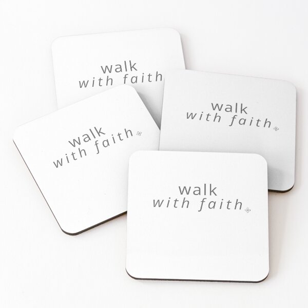 Item preview, Walk With Faith - Motivational Phrase designed and sold by BetterEveryDay1.
