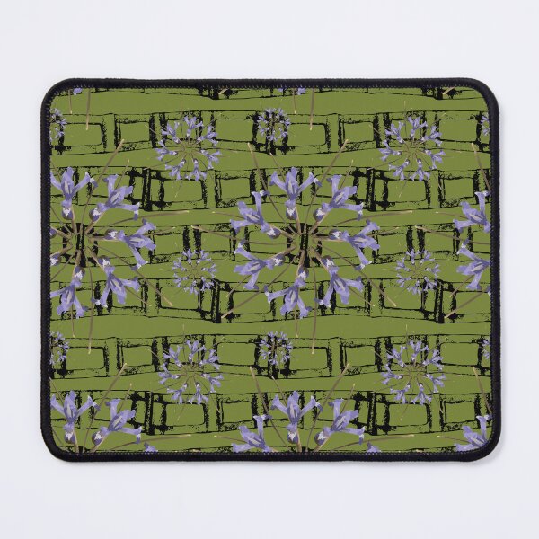 Item preview, First Spring Flower Radials on Green & Black Horizontal Links designed and sold by Digitalmyth's Designs.