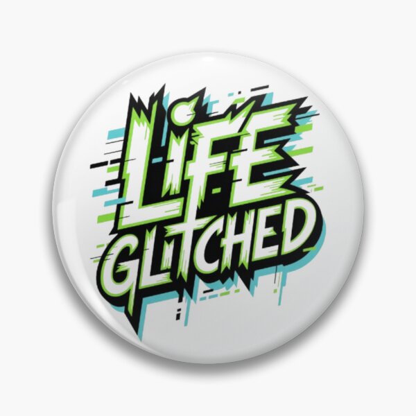 Item preview, Life Glitched – Neon Chaos Streetwear Graphic designed and sold by NewUSShop.