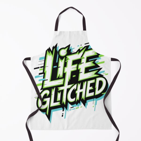 Item preview, Life Glitched – Neon Chaos Streetwear Graphic designed and sold by NewUSShop.