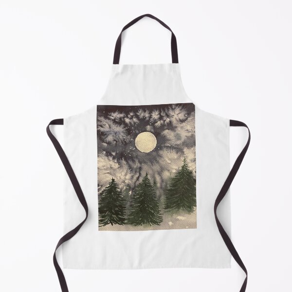 Item preview, Stormy Night with a Moon designed and sold by Lisa Neuman Watercolors.