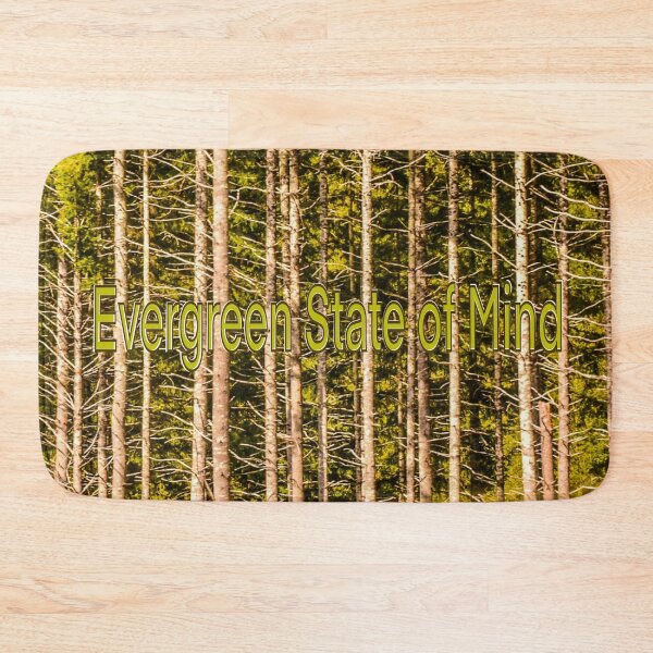 Item preview, Evergreen State of Mind – Pine Tree Silhouette from Oregon Forest designed and sold by aadventures.