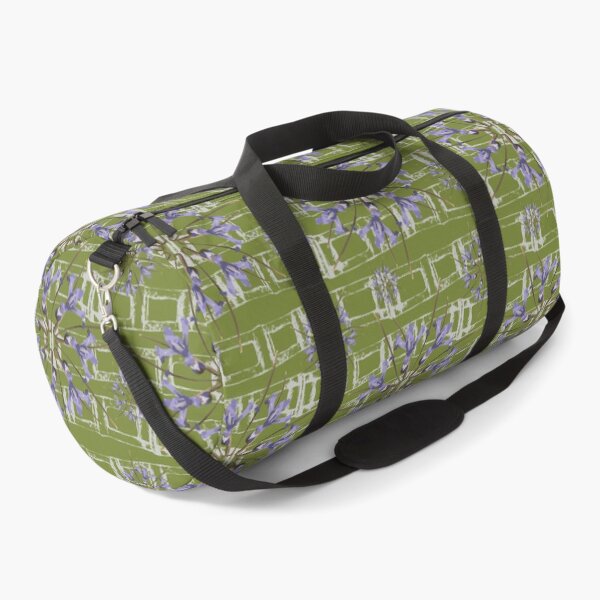 Item preview, First Spring Flower Radials on Green & Cream Horizontal Links designed and sold by Digitalmyth's Designs.