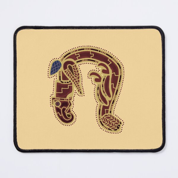 Item preview, Letter N Sutton Hoo Inspired Buff designed and sold by Donnahuntriss.