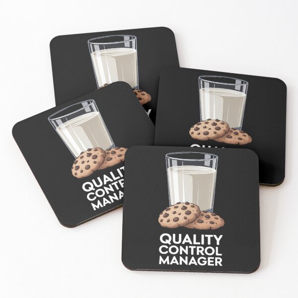 Item preview, Quality Control Manager Milk & Chocolate Chip Cookie designed and sold by PunkNation-Arts.