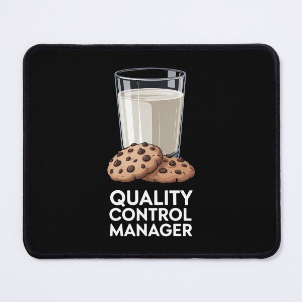 Item preview, Quality Control Manager Milk & Chocolate Chip Cookie designed and sold by PunkNation-Arts.