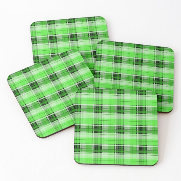 Item preview, Rainbow Plaid - Green designed and sold by FoxfireStardust.