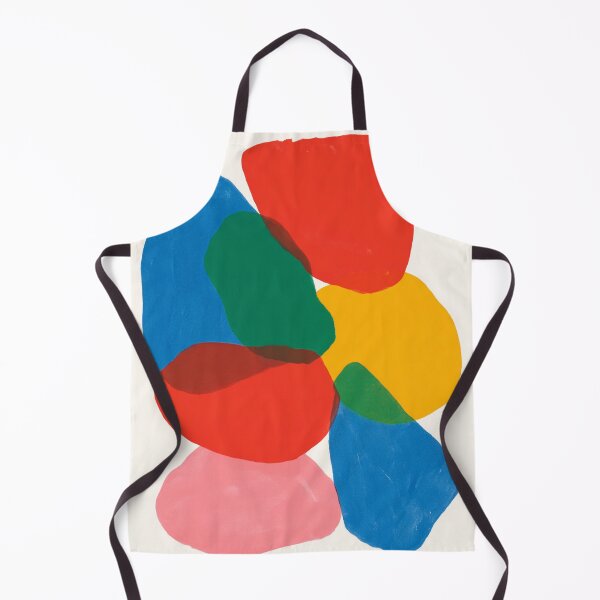 Item preview, Abstract Organic Shapes Color Block Modern Minimal Composition designed and sold by trajeado14.