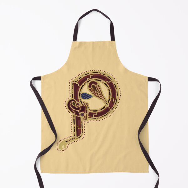 Item preview, Letter P Sutton Hoo Inspired Buff designed and sold by Donnahuntriss.