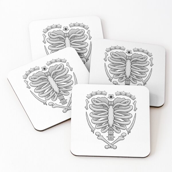 Item preview, Bone Heart designed and sold by TheNewWorldArt.