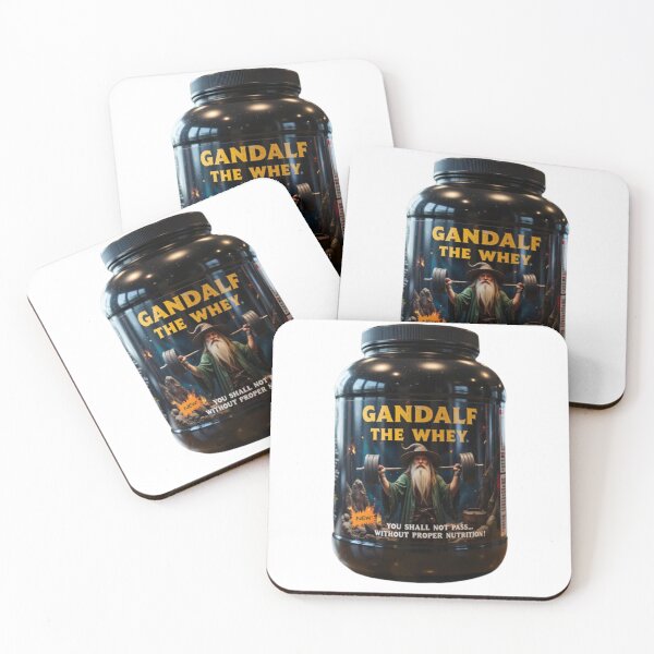 Item preview, Gandalf The Whey – Fitness Wizard designed and sold by EpicMerchRealm.