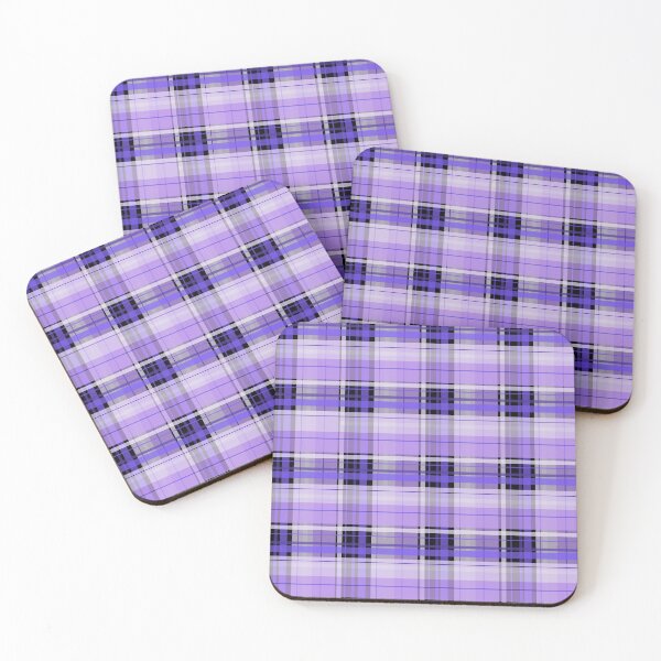 Item preview, Rainbow Plaid - Indigo designed and sold by FoxfireStardust.