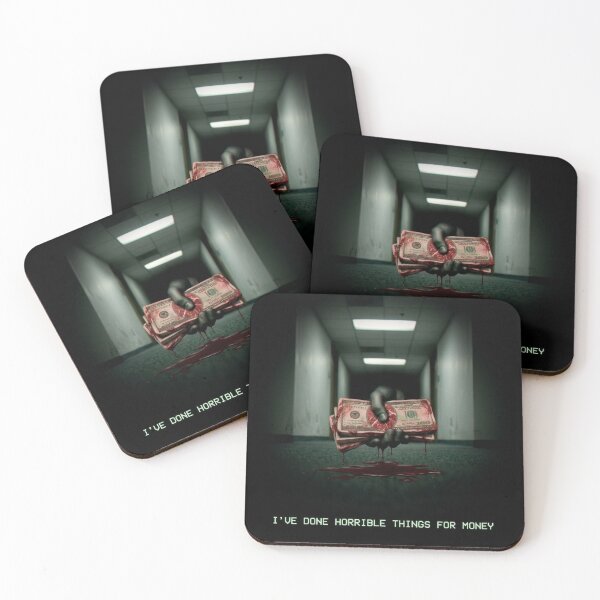 Item preview, I’ve Done Horrible Things for Money - Meat Currency Weirdcore designed and sold by By Dana Studio.