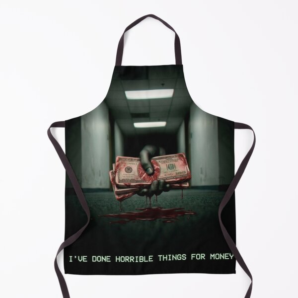Item preview, I’ve Done Horrible Things for Money - Meat Currency Weirdcore designed and sold by By Dana Studio.