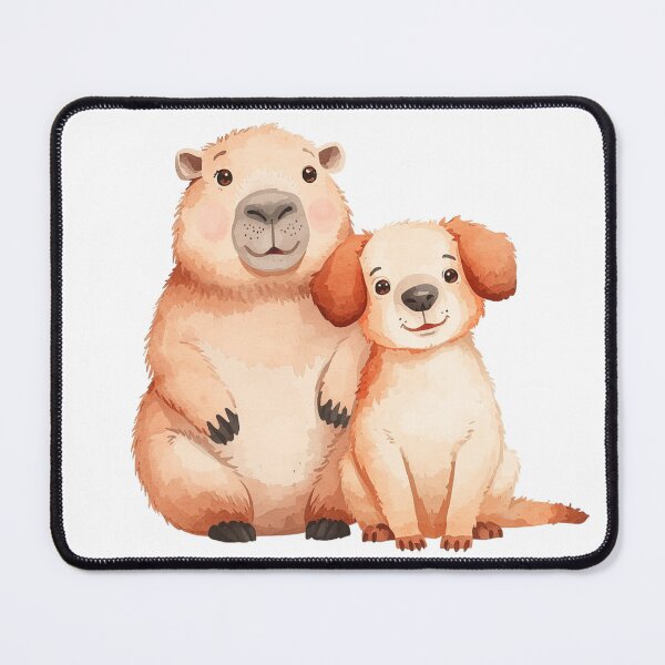 Item preview, Capybara & Dog love designed and sold by JosueShop101.