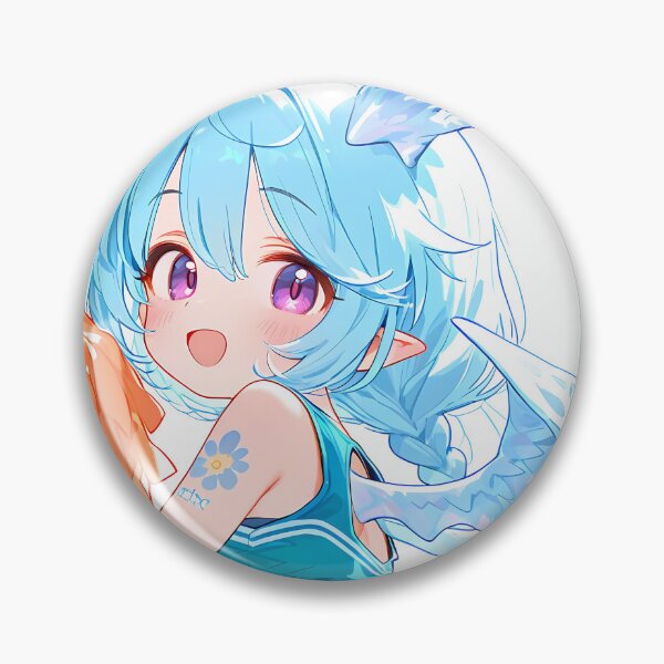 Item preview, Cheerful Shefi Princess Connect Anime Girl Waifu Blue Outfit designed and sold by TanglenRabbit.