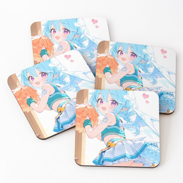 Item preview, Cheerful Shefi Princess Connect Anime Girl Waifu Blue Outfit designed and sold by TanglenRabbit.