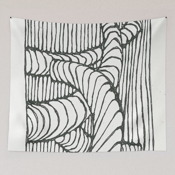 Item preview, TUNNELS BLACK & WHITE designed and sold by KolbStudios.