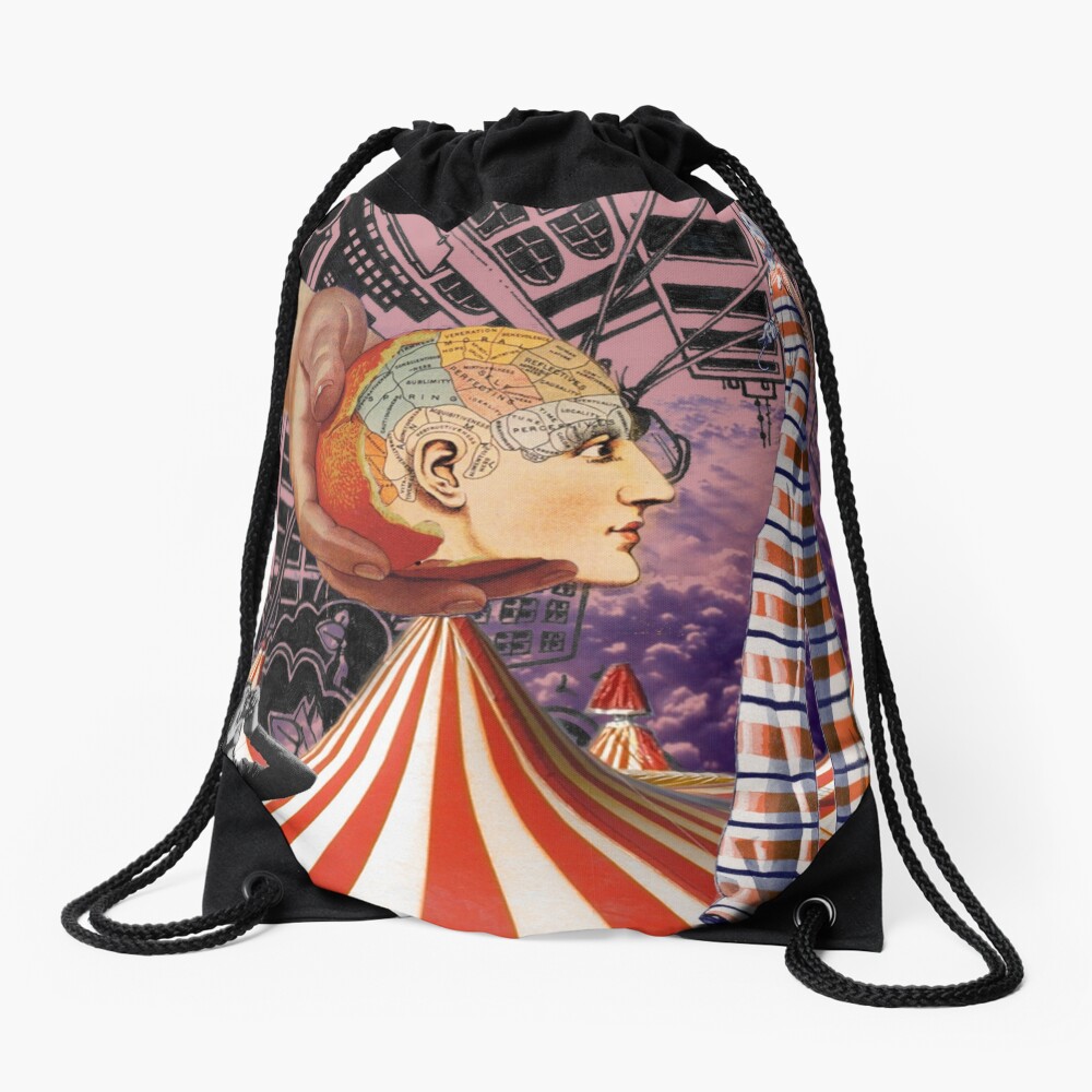 Item preview, Drawstring Bag designed and sold by colorspinner.