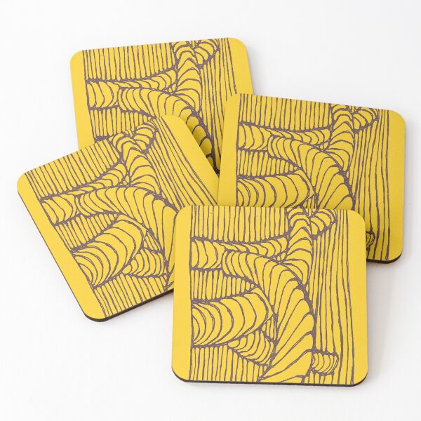 Item preview, TUNNELS YELLOW AND BLACK designed and sold by KolbStudios.