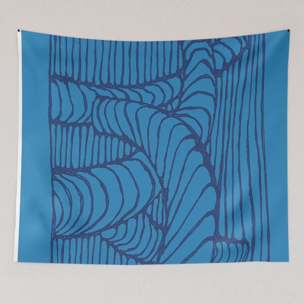 Item preview, TUNNELS BLUE designed and sold by KolbStudios.