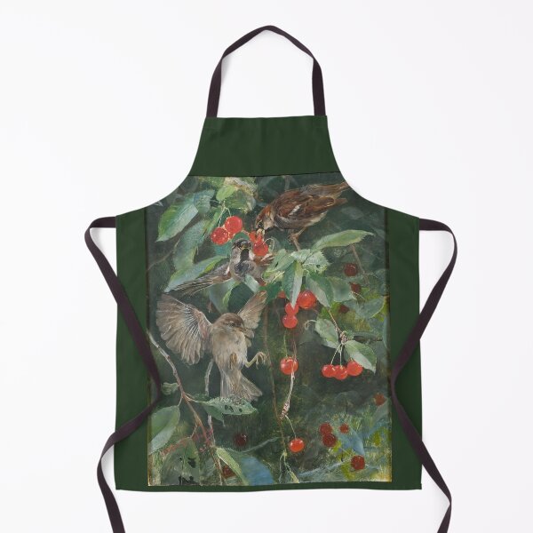 Item preview, Sparrows in a Cherry Tree by Bruno Liljefors designed and sold by Amanda1775.