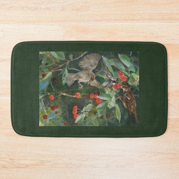 Item preview, Sparrows in a Cherry Tree by Bruno Liljefors  designed and sold by Amanda1775.