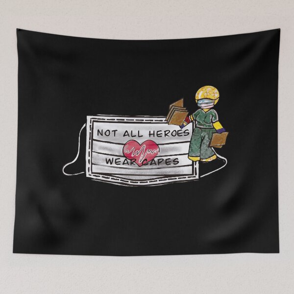 Item preview, Not All Heroes Wear Capes Nurse – Nurse Appreciation Gift designed and sold by aadventures.