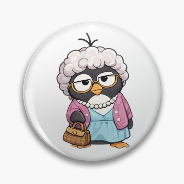 Item preview, Sitcom cosplaying penguin - Retro sassy housemates designed and sold by PoppyThePenguin.