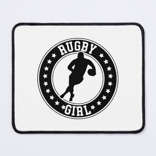 Item preview, Rugby Girl Silhouette Strong Female Player designed and sold by GabrieSketcham.
