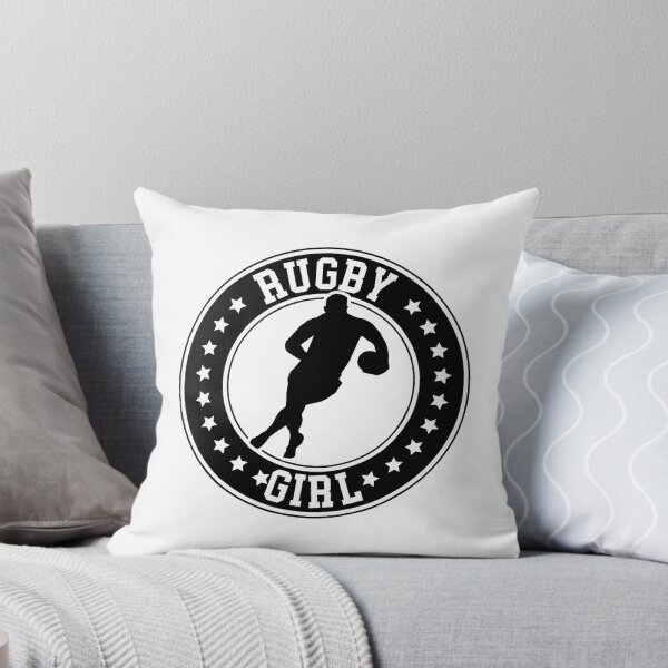 Item preview, Rugby Girl Silhouette Strong Female Player  designed and sold by GabrieSketcham.