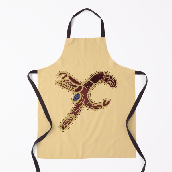 Item preview, Letter X Sutton Hoo Inspired Buff designed and sold by Donnahuntriss.