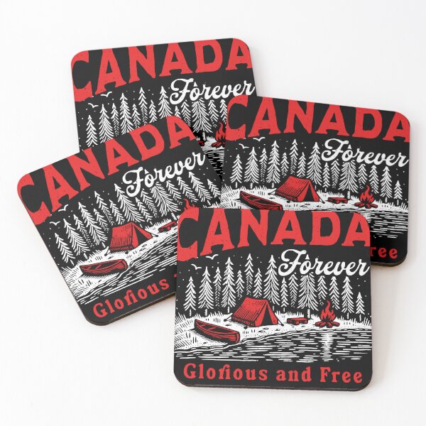 Item preview, Canada Forever Glorious and Free Camping Scene designed and sold by Pawsitive Pixel Studio.
