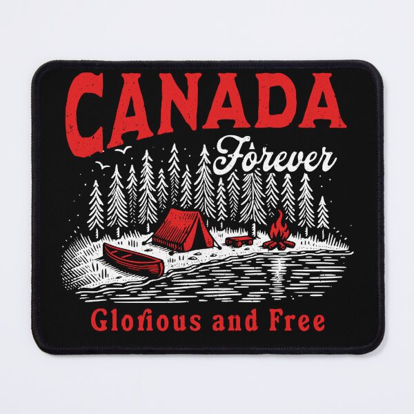 Item preview, Canada Forever Glorious and Free Camping Scene designed and sold by Pawsitive Pixel Studio.