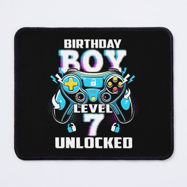 Item preview, Level 7 Unlocked Gamer Birthday Boy designed and sold by FGTV2021.