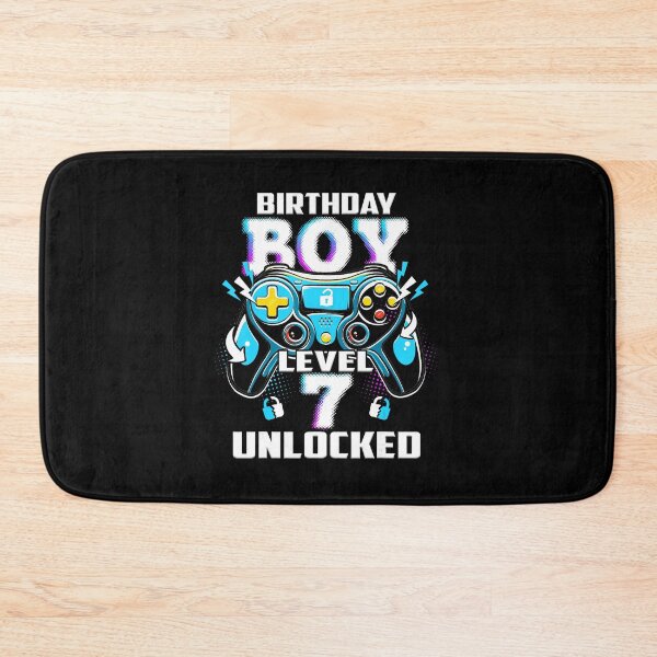 Item preview, Level 7 Unlocked Gamer Birthday Boy designed and sold by FGTV2021.