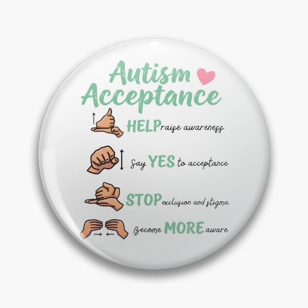 Item preview, Autism Acceptance designed and sold by Home-Crea-Abode.