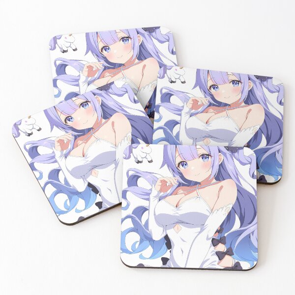 Item preview, Unicorn Azur Lane Minimal Pastel Moment With Chibi Friend designed and sold by TanglenRabbit.