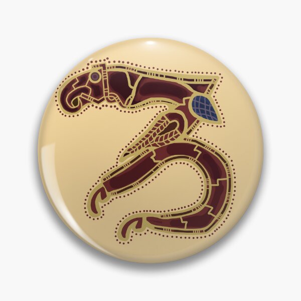 Item preview, Letter Z Sutton Hoo Inspired Buff designed and sold by Donnahuntriss.
