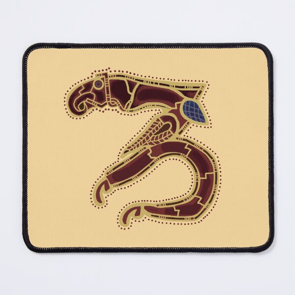 Item preview, Letter Z Sutton Hoo Inspired Buff designed and sold by Donnahuntriss.