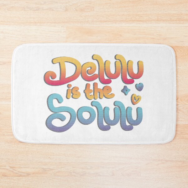 Item preview, Funny Delulu is the Solulu Shirt – Gen Z Meme Quote Aesthetic Tee designed and sold by chuseco3.