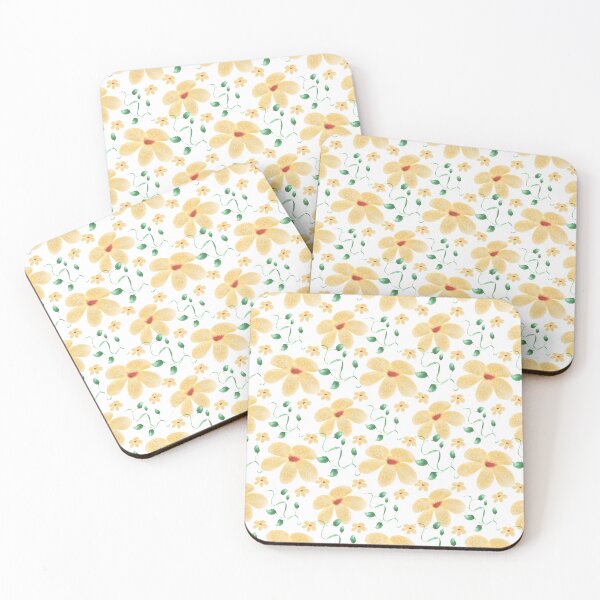 Item preview,  Bold  Yellow Floral Pattern  | Tropical Seamless Flower Design designed and sold by HopeAndHustle.