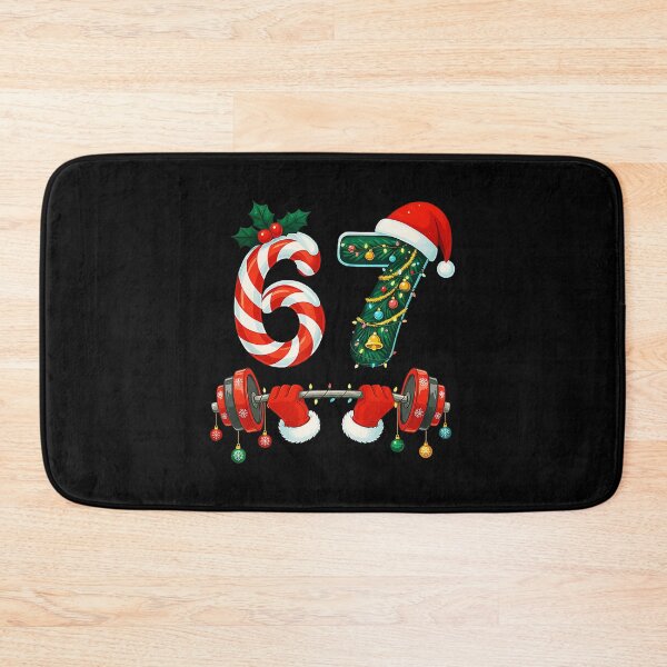 Item preview, 67 Christmas Gym Funny Fitness Holiday Workout  designed and sold by eliramaison.