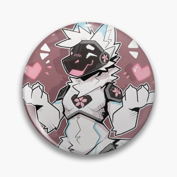 Item preview, Affectionate White Protogen Robot Furry Art designed and sold by KaMow.