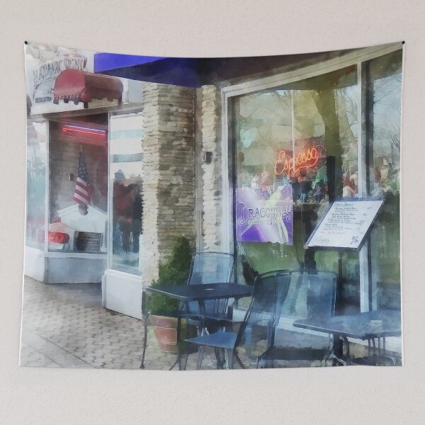 Item preview, Somerville NJ - Music and Coffee Cafe designed and sold by Susan Savad.