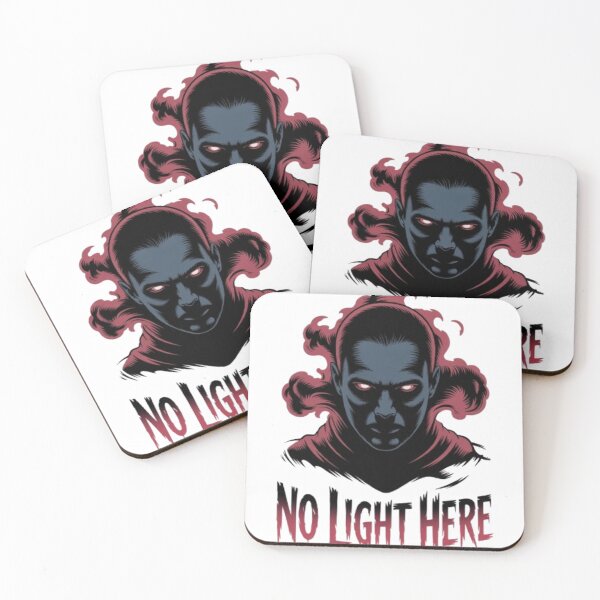 Item preview, No Light Here – Dark Horror Streetwear Graphic designed and sold by NewUSShop.