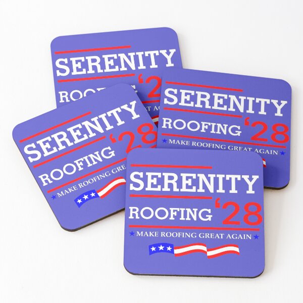 Item preview, Serenity Roofing-Make Roofing Great Again 2028 designed and sold by PadreGrande.